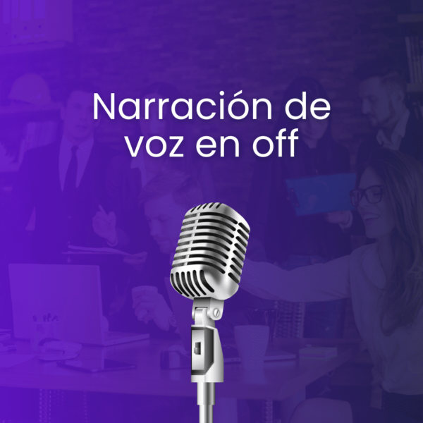 Narración de voz en off